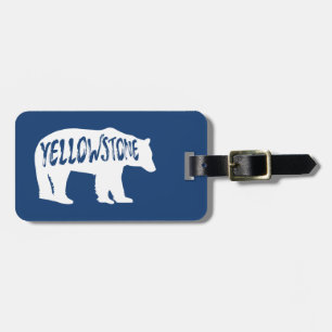 Yellowstone nationalparksbälte bagagebricka