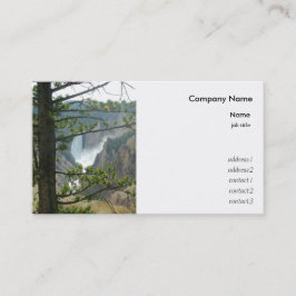 Yellowstone nationalparksfotografi visitkort