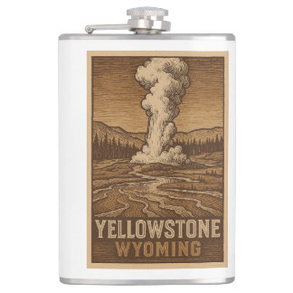 Yellowstone nationalparkskolv fickplunta