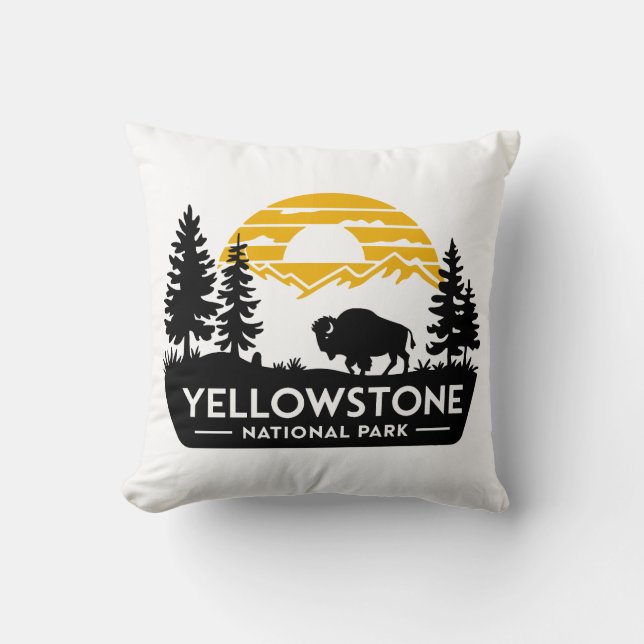 Yellowstone Nationalparkudde Kudde (Framsida)