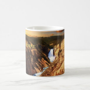Yellowstone nedgångmugg kaffemugg