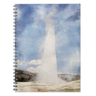 Yellowstone Notebook, nationalparken Journal Anteckningsbok