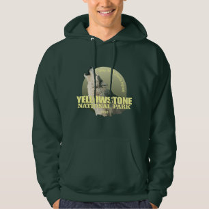 Yellowstone NP (grå varg) VIKT Sweatshirt