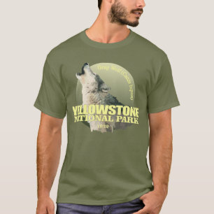 Yellowstone NP (grå varg) VIKT Tee Shirt