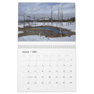 Yellowstone och Tetons Kalender