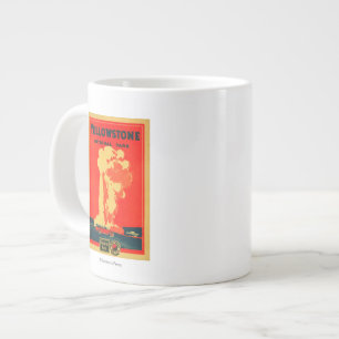 Yellowstone, Old Faithful Advertising Poster Jumbo Mugg