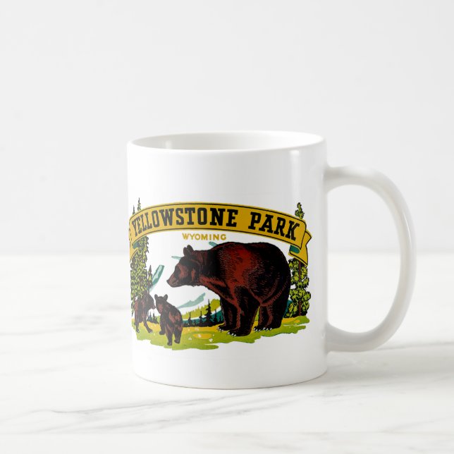 Yellowstone Park Kaffemugg (Höger)