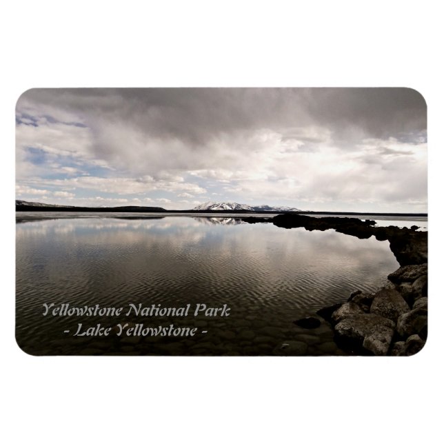 YELLOWSTONE PARK, YELLOWSTONESJÖN MAGNET (Horisontell)