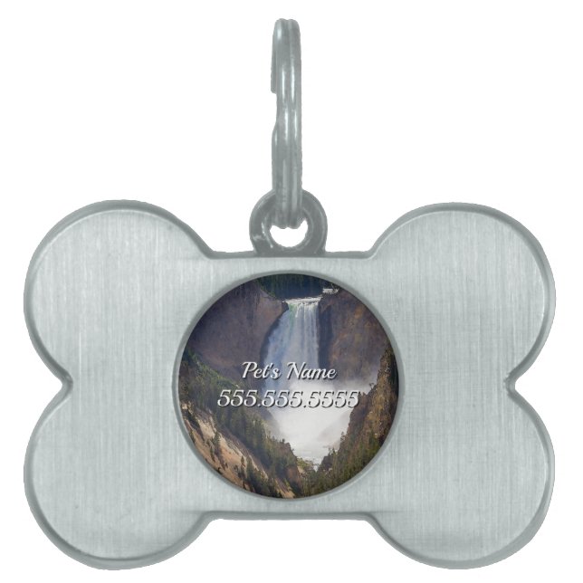 Yellowstone Pet Namn bricka (Framsidan)