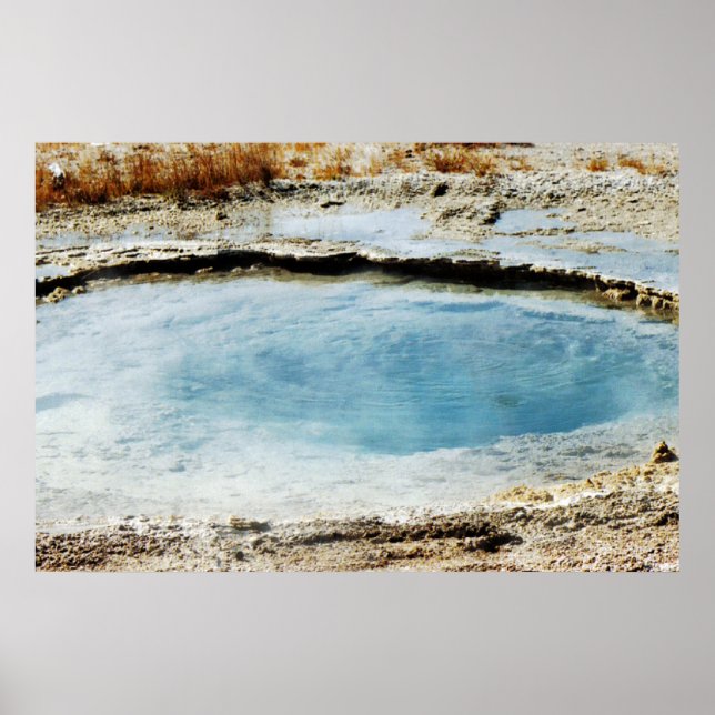 Yellowstone Pool Tryck (Framsidan)
