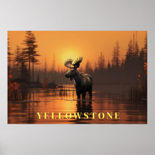 Yellowstone Poster Art