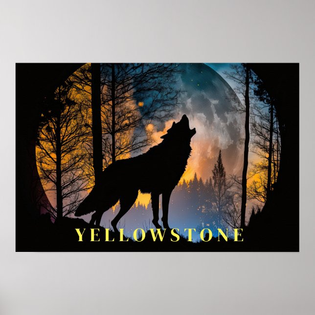 Yellowstone Poster Art (Framsidan)