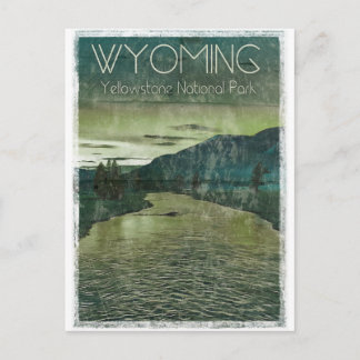 Yellowstone Poster Vykort