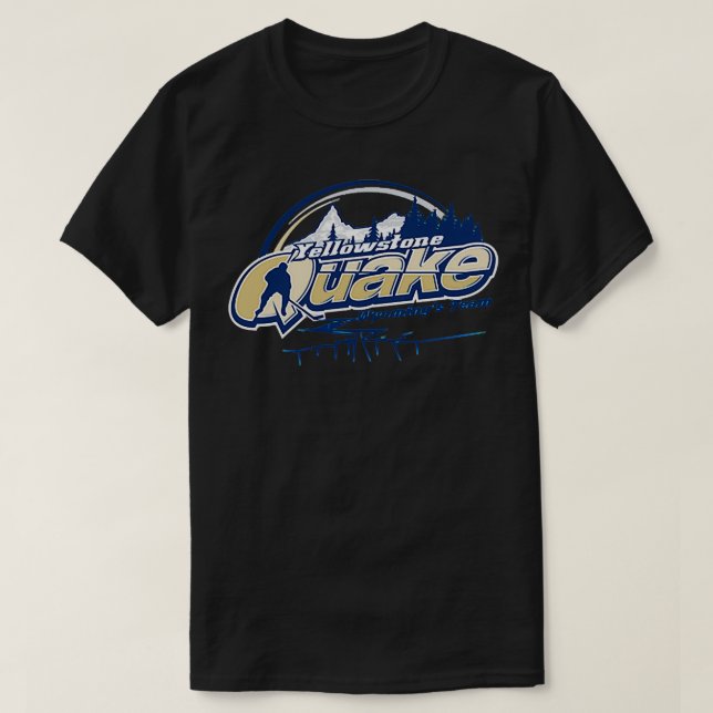 Yellowstone Quake T Shirt (Design framsida)