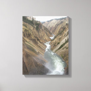 Yellowstone River Canvastryck