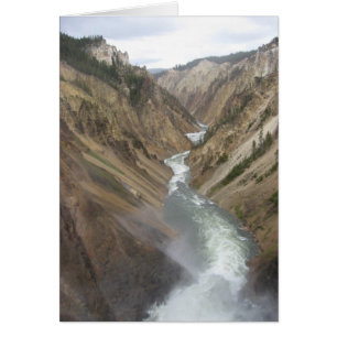 Yellowstone River Hälsningskort