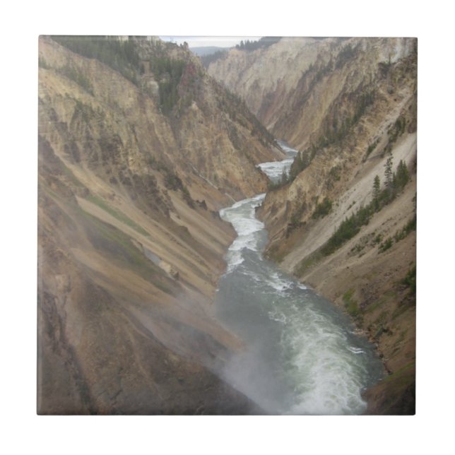 Yellowstone River Kakelplatta (Framsidan)