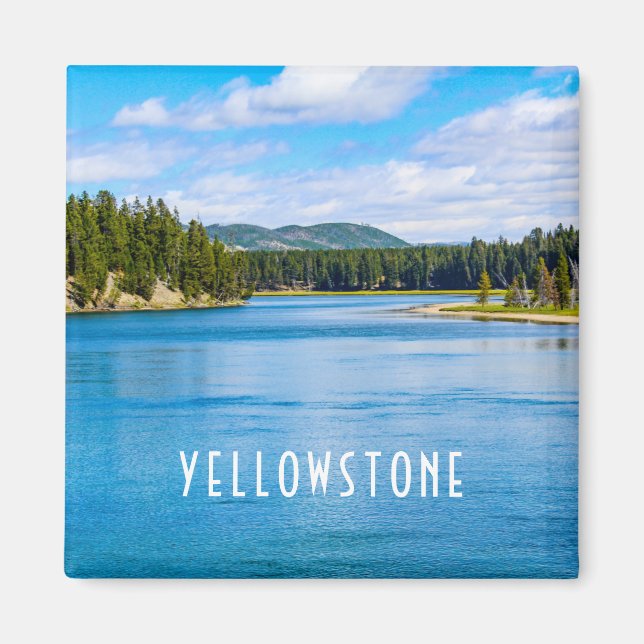 Yellowstone River Magnet (Framsidan)