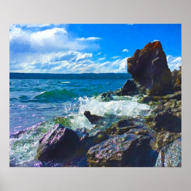 Yellowstone River Poster (Framsidan)