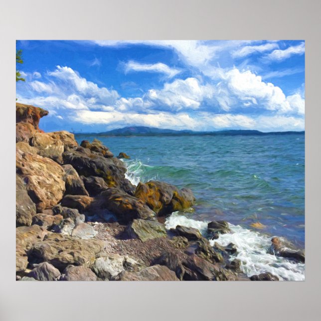 Yellowstone River Poster (Framsidan)