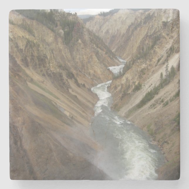 Yellowstone River Underlägg Sten (Framsidan)