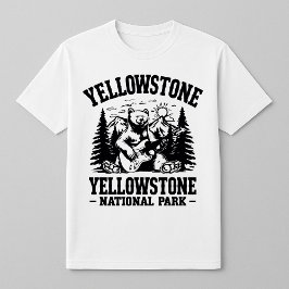 Yellowstone Rock and roll Bear T Shirt