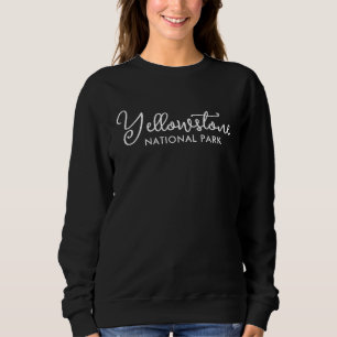 Yellowstone Script National Park Women's T Shirt