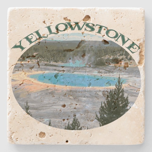 Yellowstone Stenunderlägg (Framsidan)