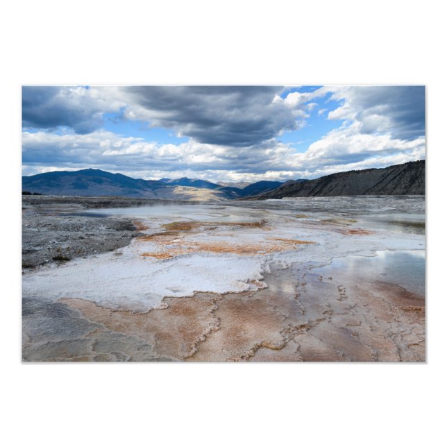 Yellowstone Stone Phenomenon Fototryck (Framsidan)