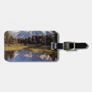 Yellowstone storslagna Teton reflexioner Bagagebricka