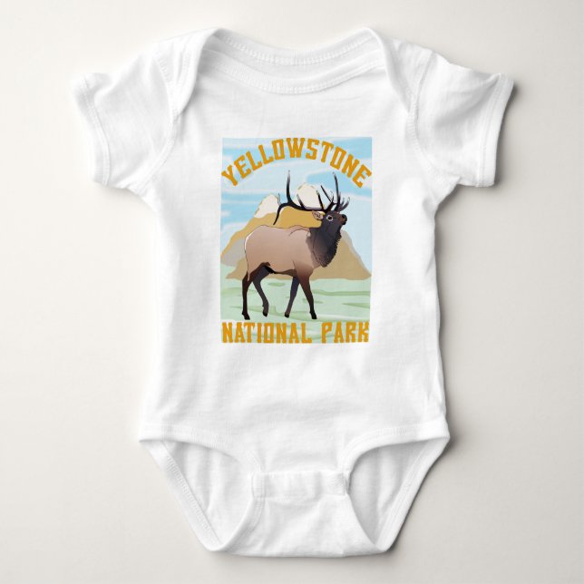 Yellowstone T Shirt (Framsida)