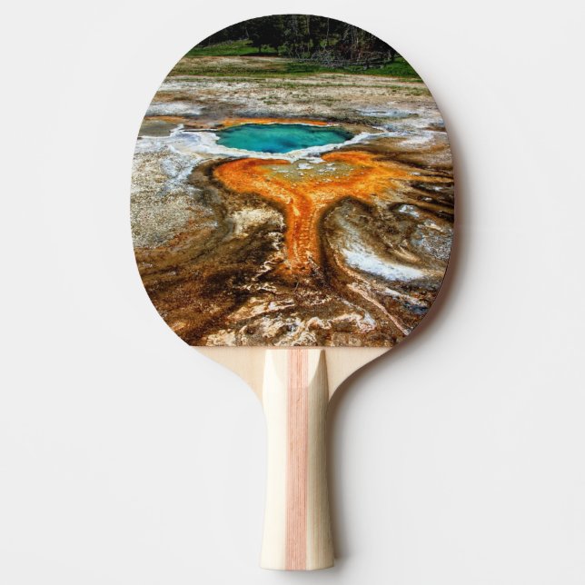 Yellowstone termisk bassäng pingisracket (Framsidan)