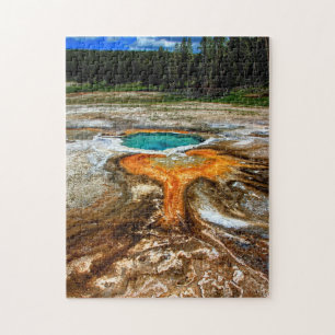 Yellowstone termisk bassäng pussel