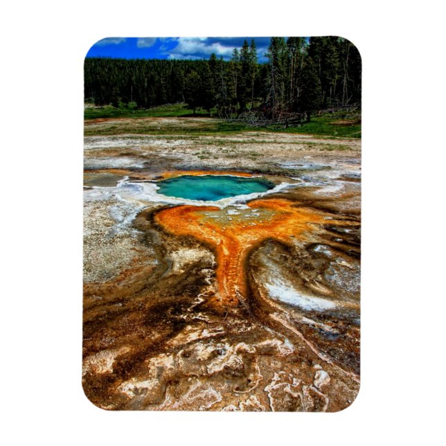 Yellowstone Thermal Bassäng Magnet (Vertikal)