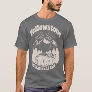 Yellowstone US nationalpark Wyoming Montana Idaho T Shirt