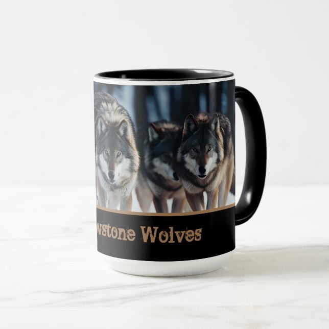 Yellowstone Varg Coffee Mugg 2-Tone (Framsida höger)