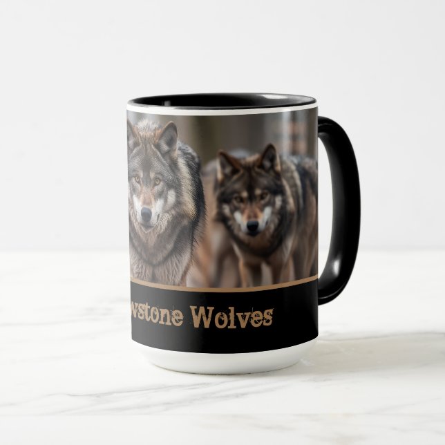 Yellowstone Varg Coffee Mugg 2-Tone (Framsida höger)