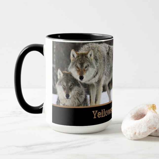 Yellowstone Varg Coffee Mugg 2-Tone (Med munk)