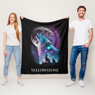 Yellowstone Varg Fleece Blanket