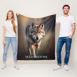 Yellowstone Varg Fleece Blanket