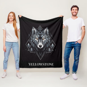 Yellowstone Varg Fleece Blanket