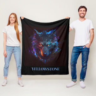 Yellowstone Varg Fleece Blanket