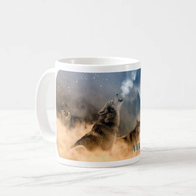 Yellowstone Varg Mugg (Framsida vänster)