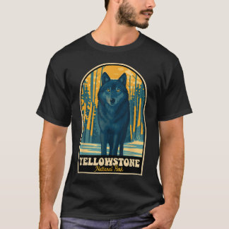 Yellowstone Varg Vintage Nationalpark T Shirt