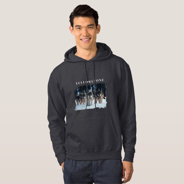 Yellowstone-Varger Hoodie (Hel framsida)