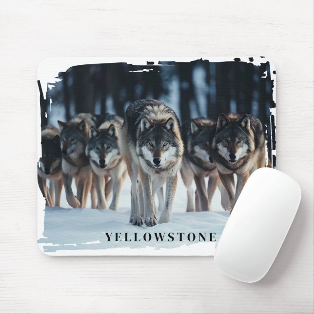 Yellowstone-Varger Musmatta (Med mus)