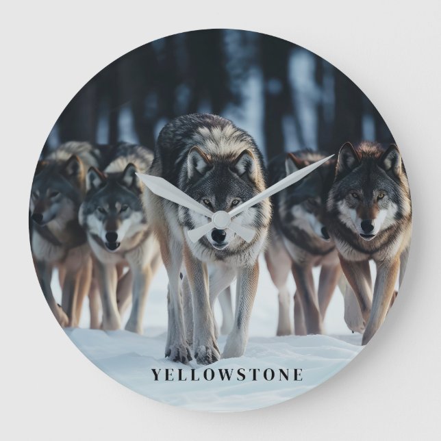 Yellowstone-Varger Stor Klocka (Framsida)