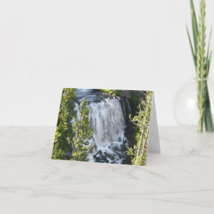 Yellowstone vattenfall kort