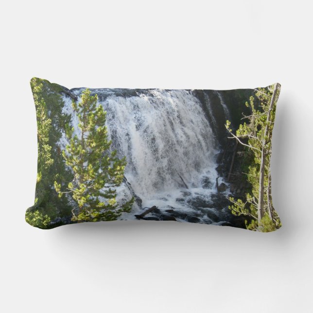 Yellowstone vattenfall lumbarkudde (Framsida)