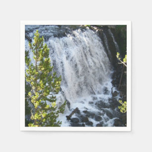 Yellowstone vattenfall pappersservett